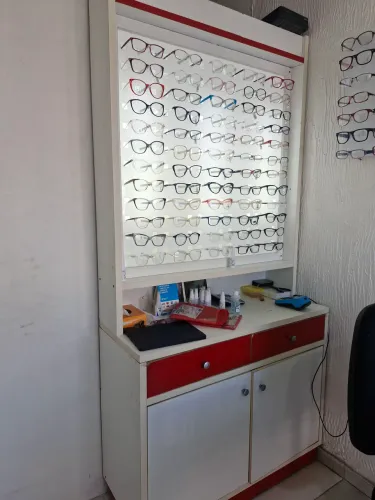 Vitrine de óculos para ÓTICAS
