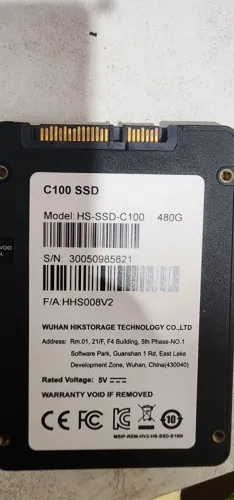 SSD sata 480GB