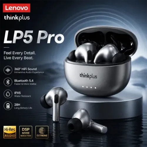 Fone de Ouvido Bluetooth Sem Fio LP5 Pro TWS Original
