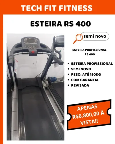 Esteira Profissional Semi Nova - RS 400