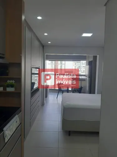 Studio para Locação 38m² no Air Brooklin, mobiliado e andar alto, São Paulo, SP