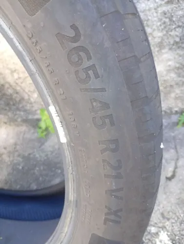 2 pneus ecocontact aro 21 1200 os 2 pneus pra vender