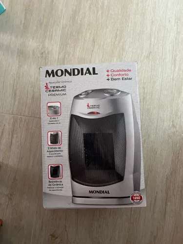 Aquecedor Cerâmico - novo na caixa