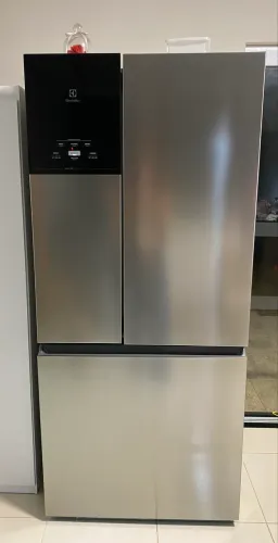 Geladeira Electrolux Multidoor Efficient IM8S Frost Free 590L Inox - 110V.
