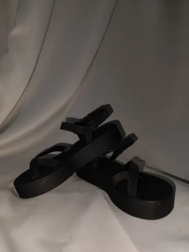 Melissa Sun Leblon Sandália Plataforma