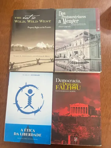 Kit livros anarcocapitalismo