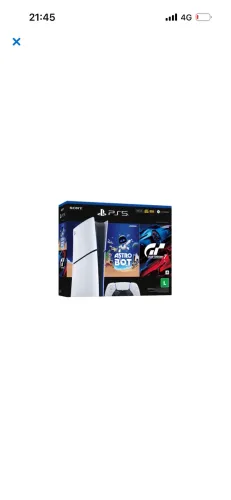 PS5 novo