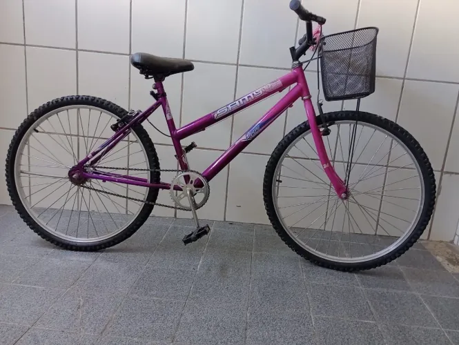 Bicicleta aro 20 feminina pouco usada