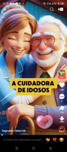 Cuidadora idosos