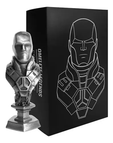 Dc Comics Superman - Lex Luthor Omelete Box - Busto Metal Oficial.