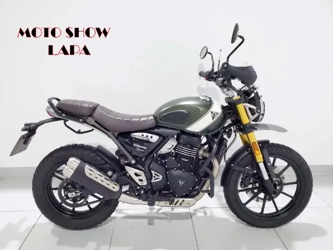 TRIUMPH SCRAMBLER 400X 2025 VERDE