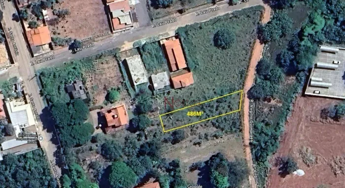 Terreno à venda, 486 m² por R$ 150.000 - Santa Bárbara - Mateus Leme/MG