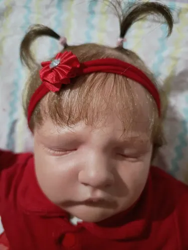 Bebê reborn 50 cm novo
