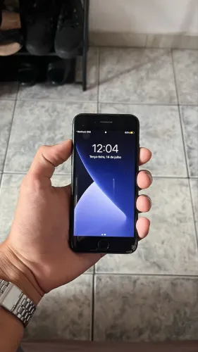 iPhone 7g preto 128gb