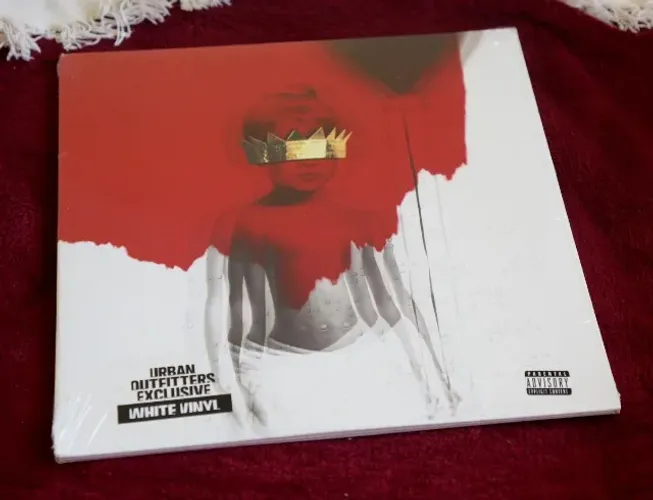 LP Rihanna ?- Anti Deluxe Edition Lacrado White vinil branco raro