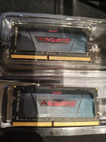 Memória RAM DDR4 16GB (2x8) 3200 Asgard Notebook Aracaju/Boquim