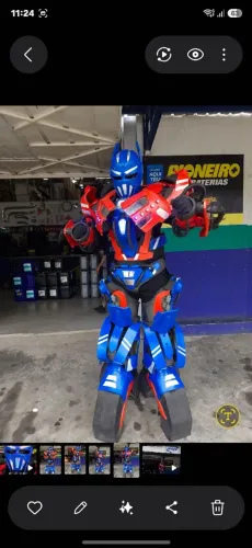 Robo para animação de eventos