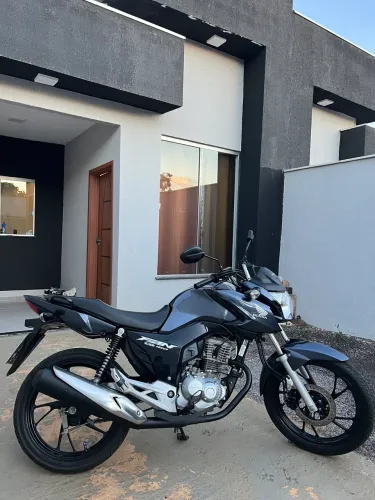 Honda CG 160 Fan 2024 Flex - Cinza - Apenas 20.000 km - Toda Original