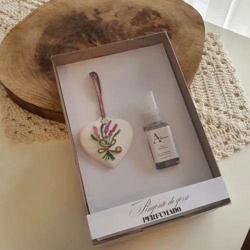 Presente para dia das mães PINGENTE DE GESSO PERFUMADO