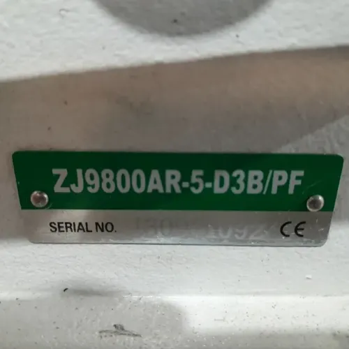 Máquina de Costura Reta Industrial Zoje ZJ9800AR-5-D3B/PF 220V