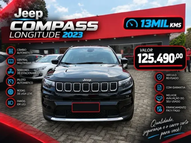 Jeep Compass Long. T270 1.3 TB 4X2 Flex AUT 2023
