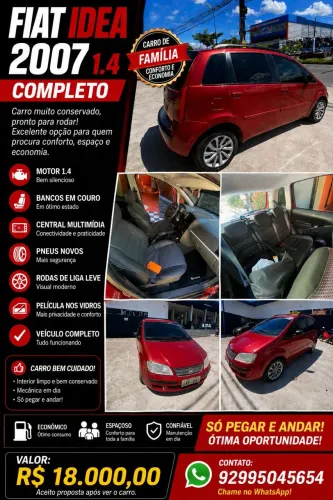 Fiat Idea ELX 1.4 MPI Fire Flex 8V 5P 2007
