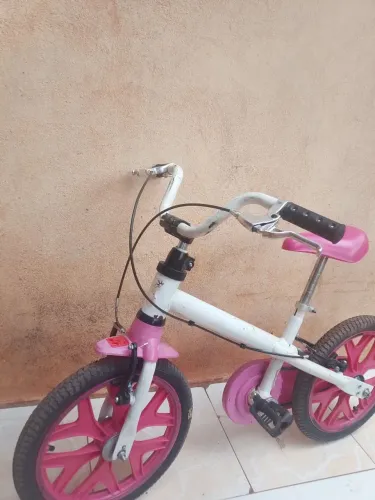 Bicicleta aro 16 feminina aceito troca de videogame