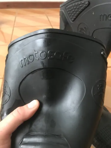 Bota de motoqueiro 42