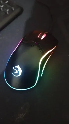 Mouse ozzix + BRINDE* (teclado)