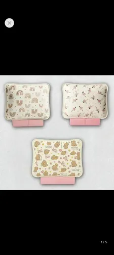 Kit Com 3 Jogos De Berço Bebê 100% Algodão Estampas Lindas.