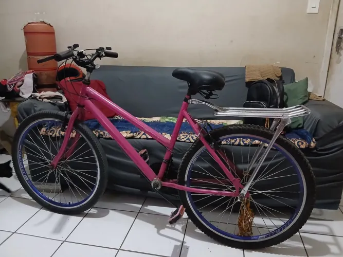 Bicicleta rosa 