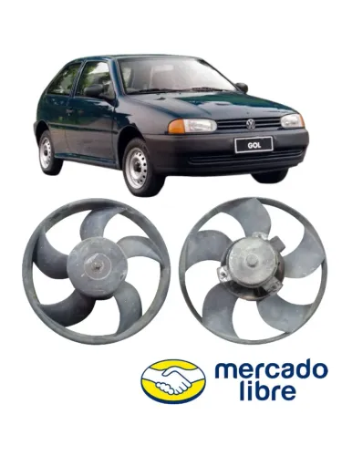 Ventoinha Radiador Vw Gol Parati 1999 2005