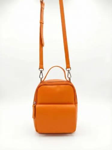 Código 009 - Bolsa em Couro Legítimo - Fabricação própria