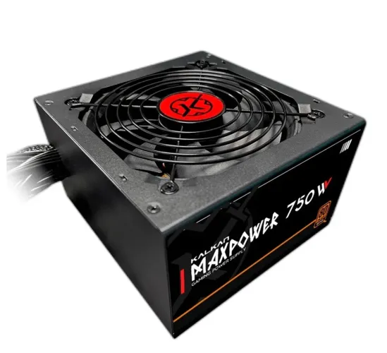 Fonte Gamer Kalkan, 750W, 80 Plus Bronze, PFC Ativo, Preto - MP-0850W-B