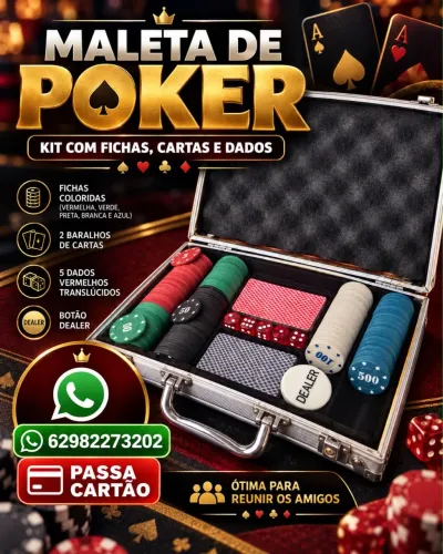 Maleta Poker Completa
