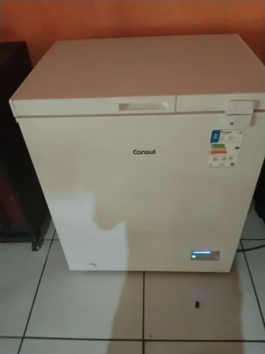 Freezer congelador horizontal ótimo estado de conservação branco Consul