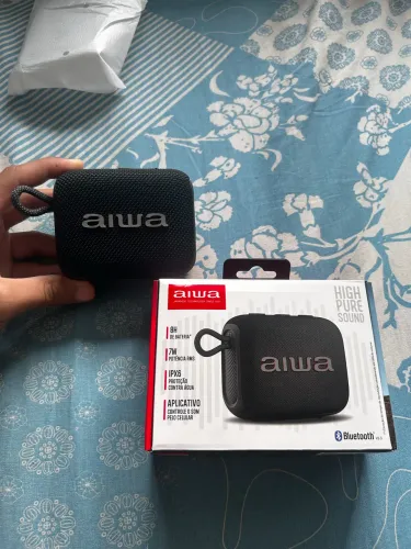 caixinha de som aiwa