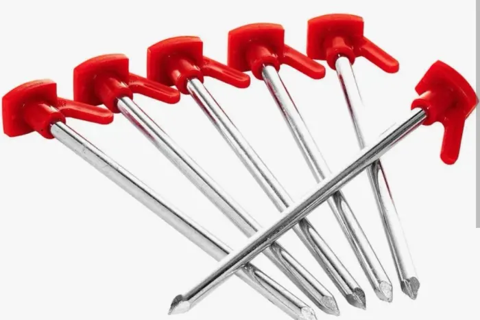 Estacas para chão duro quechua com 6 unidades 