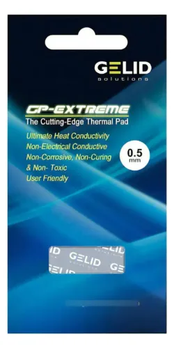 Thermal Pad Gelid GP-Extreme 80mm X 40mm X 0.5mm 12 W/mk