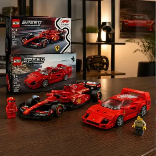Kit Lego Ferrari F40 + Ferrari Sf-24 F1 Speed Champions