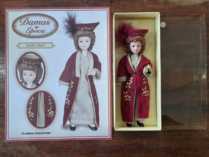 Kate Croy Boneca Damas da Época Planeta DeAgostini