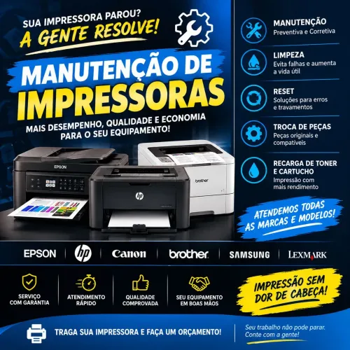Manutenção de impressoras