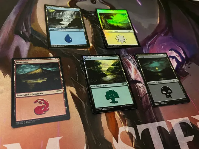 MTG Set Completo Showdown Lands Rebecca Guay NM F