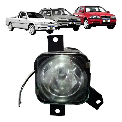 Farol De Milha Direito Gol Saveiro Parati G3 1999 A 2005 Cristal