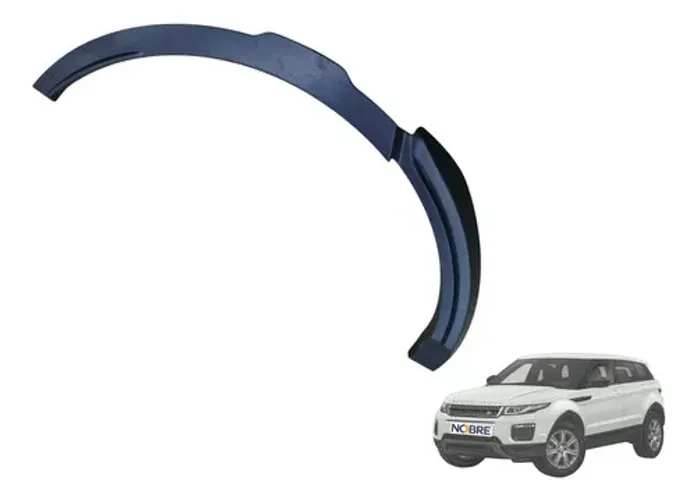 Alargador Traseiro Paralama Direito Range Rover Evoque 2012 Preto