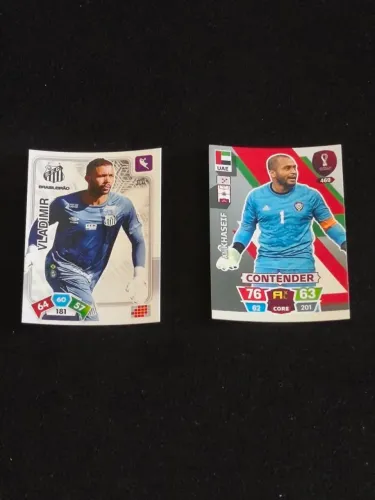 Vladimir + Ali Khaseif - Cards de Futebol