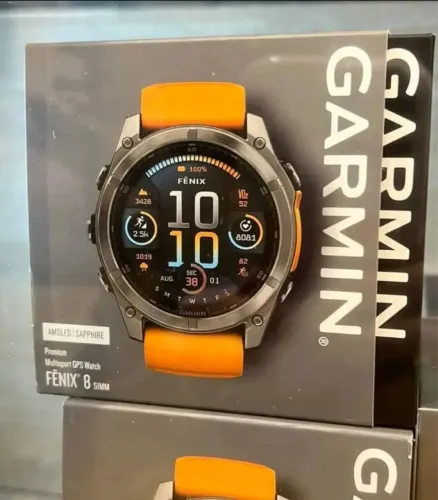 Garmim Fênix 8 51mm Amoled Novo Lacrado Garantia Loja Física