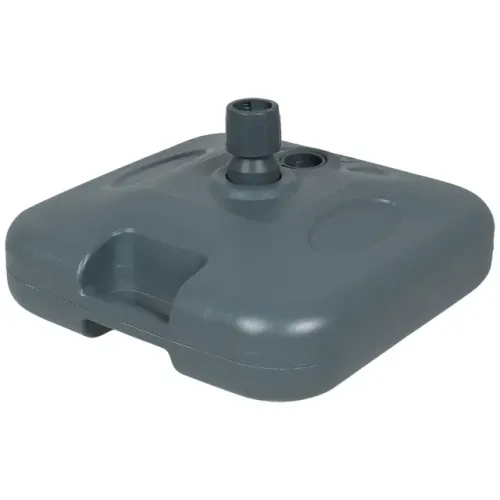 Base Plástica Para Guarda-sol 18 Kg Quadrada Bel
