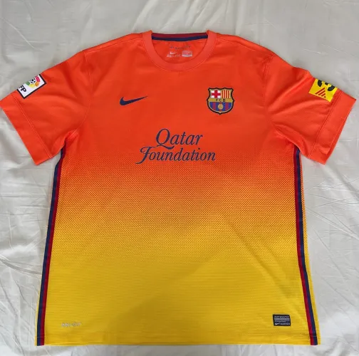 Camisa Oficial Barcelona 2012/13 Away Nike Original Tam. XL