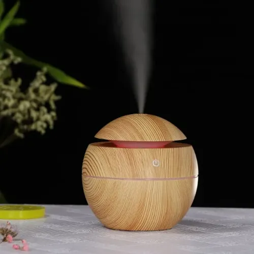 Umidificador de Ar Portátil Aromatizador de Ambiente com LED